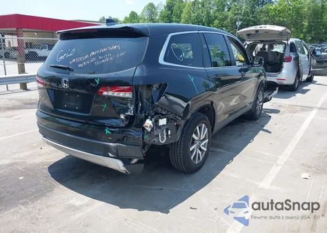 2021 Honda Pilot 2Wd Ex-L from USA, damaged, VIN 5FNYF5H50MB009612